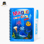 Reusable Magic Water Book with water pen for children