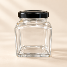 200ml Glass Spice Jars with Free Stickers – Spice Rack Organizer Set