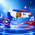 Kids Musical Toy Gun with Sound Effects – Superhero Toy