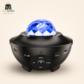 LED Starry Projector Light – Faceted Crystal Design with Bluetooth Speaker