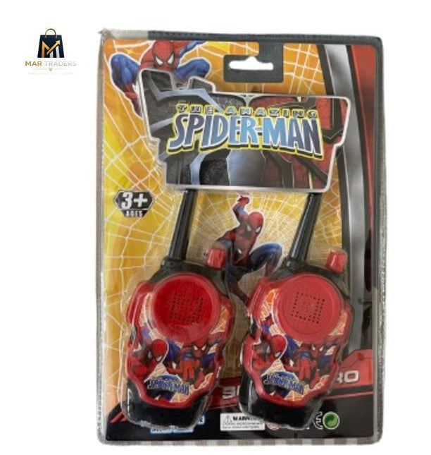 Spider-Man-Themed Walkie Talkies for Kids – 2-Piece Set