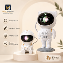 Astronaut galaxy projector lamps with remote and USB cable